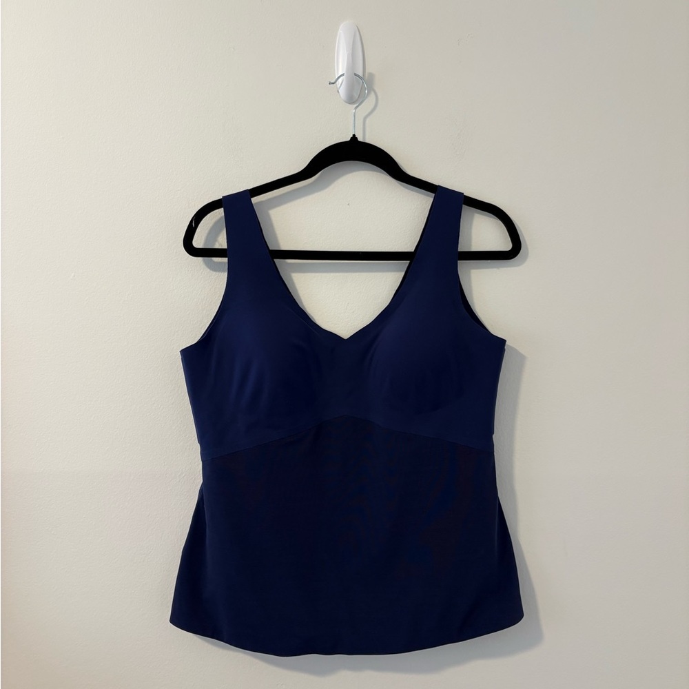 Honeylove LiftWear Shapewear Tummy Control Compression V Neck Tank 1X - Picture 2 of 4